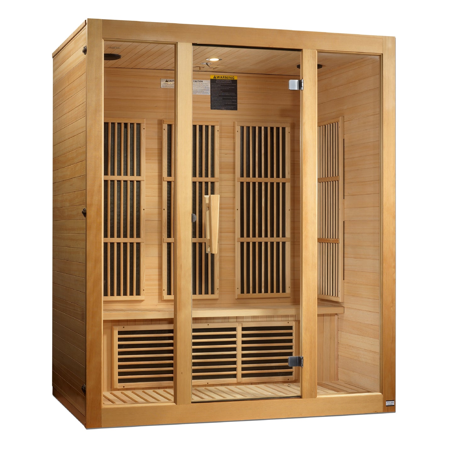 Maxxus Bellevue 3-Person Near-Zero EMF Far Infrared Sauna — product view 3