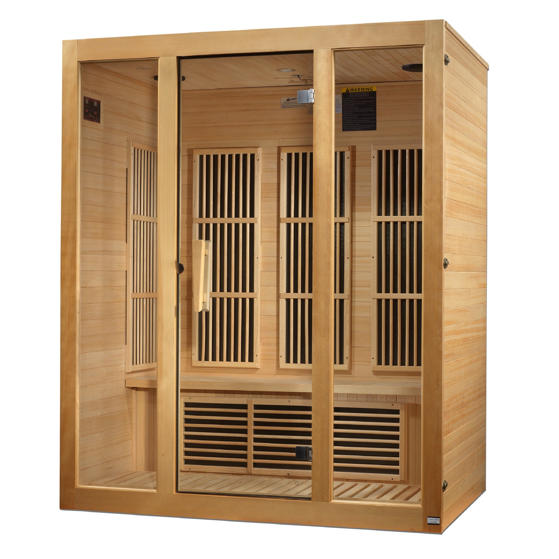Maxxus Bellevue 3-Person Low EMF Far Infrared Sauna — product view 2