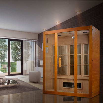 Maxxus Alpine 3-Person Low EMF Far Infrared Sauna — product view 4