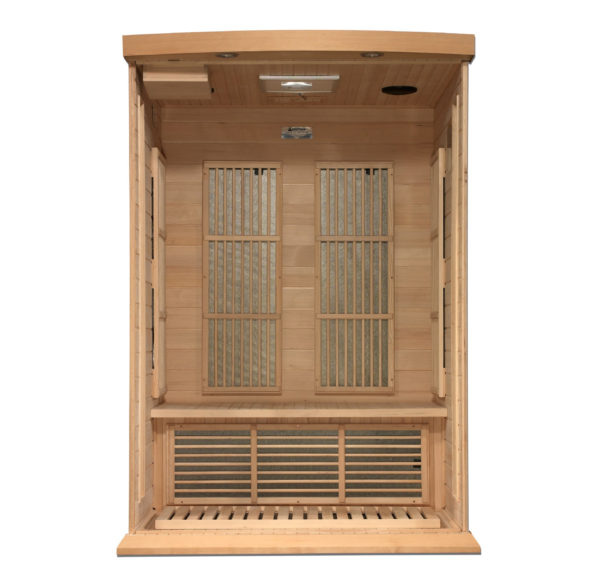 Maxxus K206-01-ZF 2-Person Near-Zero EMF Far Infrared Sauna — product view 2