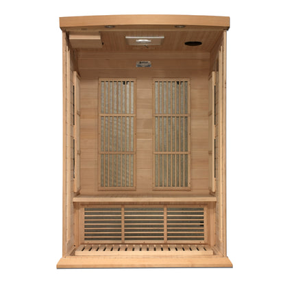 Maxxus K206-01-ZF 2-Person Near-Zero EMF Far Infrared Sauna — product view 2