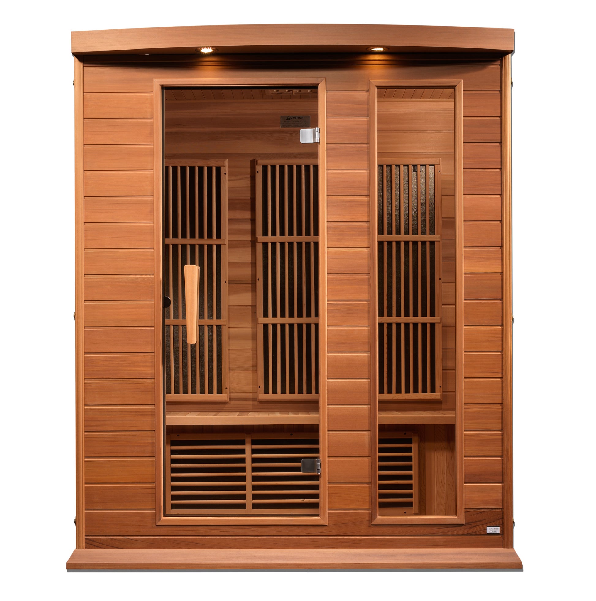 Maxxus K306-01-CED 3-Person Low EMF Far Infrared Sauna – Red Cedar — product view 1