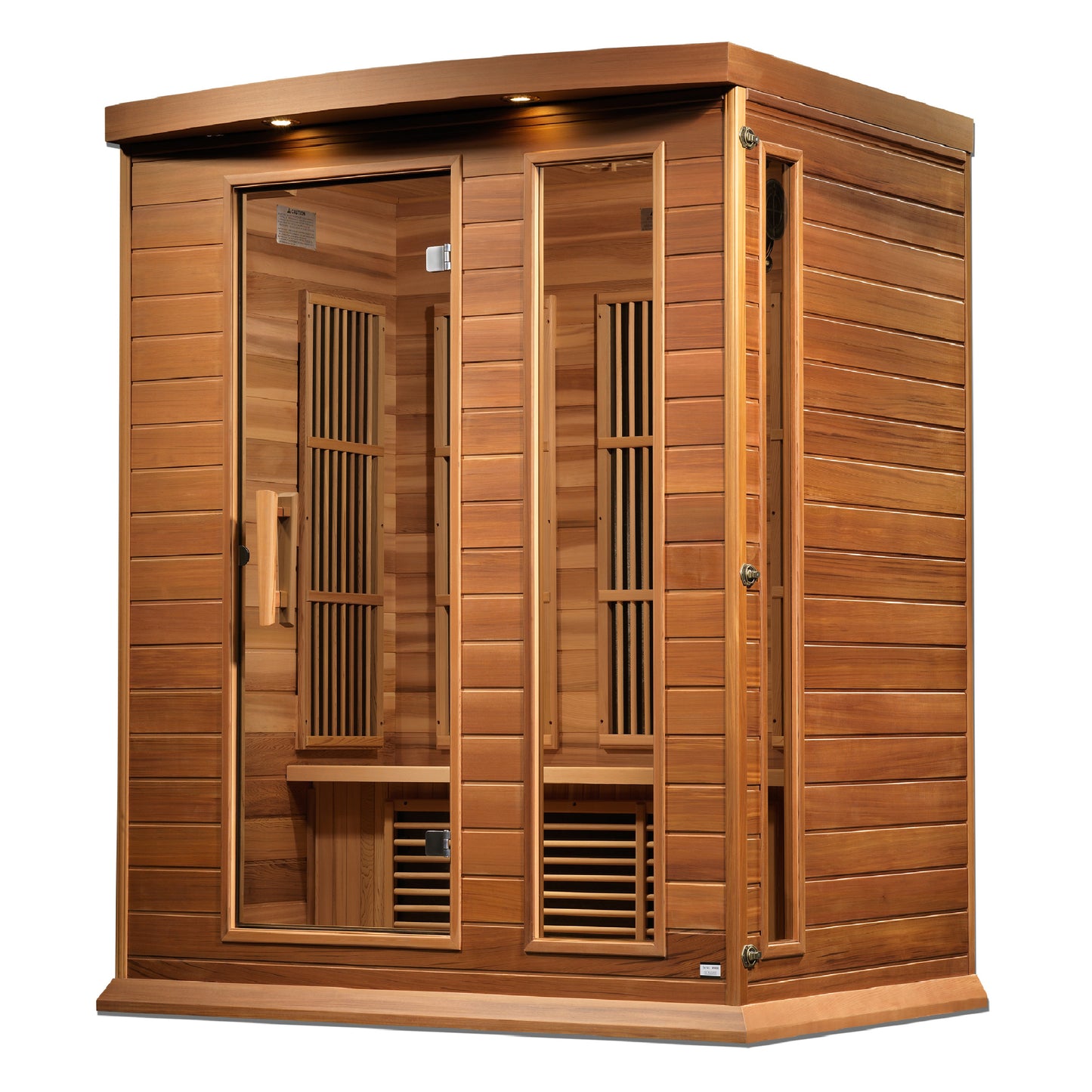 Maxxus K306-01-CED 3-Person Low EMF Far Infrared Sauna – Red Cedar — product view 2