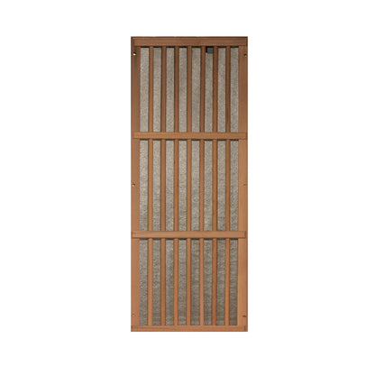 Maxxus K306-01-CED 3-Person Low EMF Far Infrared Sauna – Red Cedar — infrared heater detail