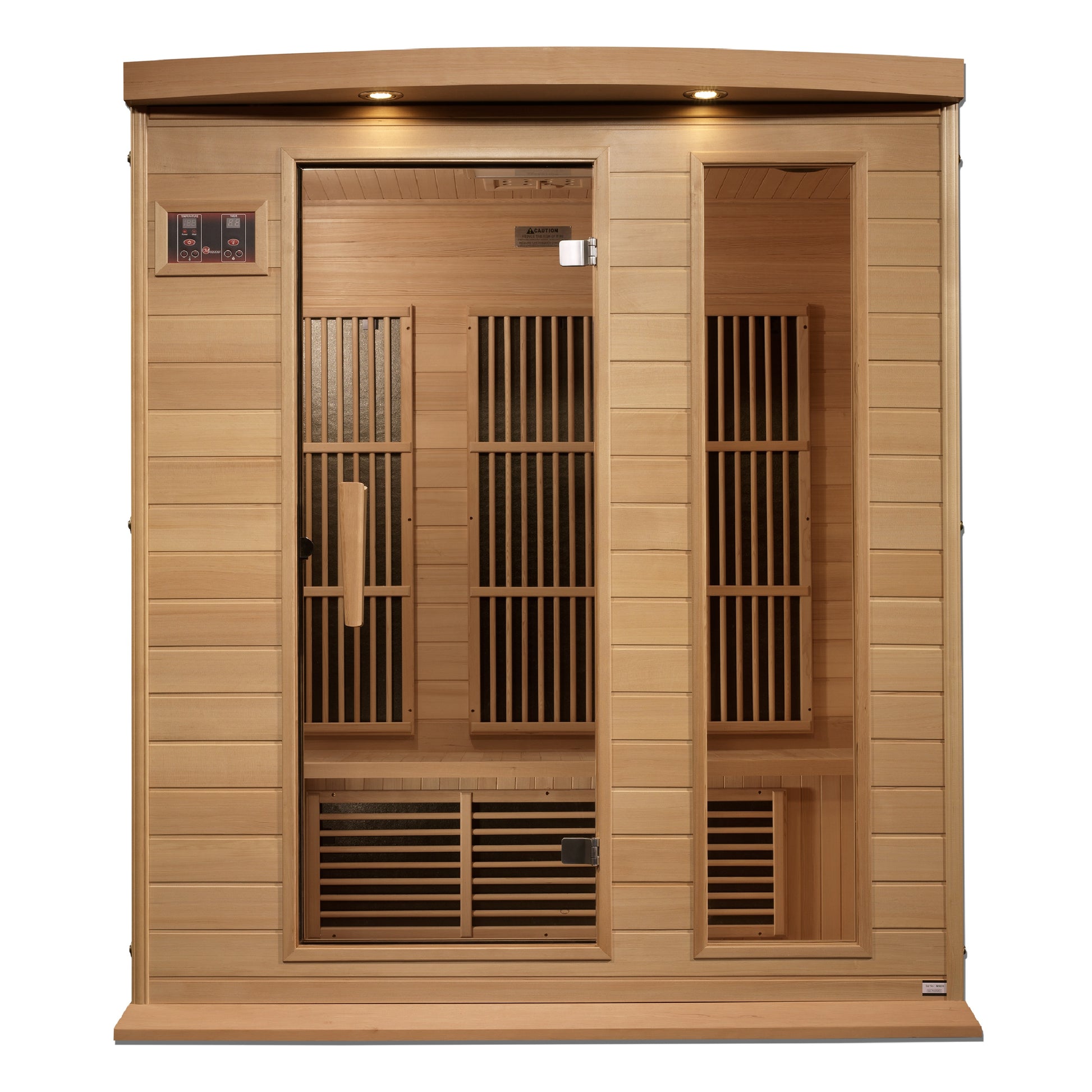 Maxxus K306-01-ZF 3-Person Near-Zero EMF Far Infrared Sauna – Hemlock — product view 1