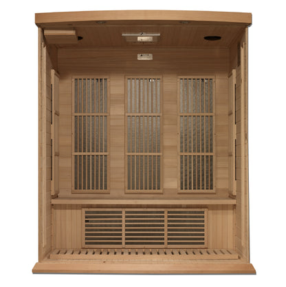 Maxxus K306-01-ZF 3-Person Near-Zero EMF Far Infrared Sauna – Hemlock — product view 2