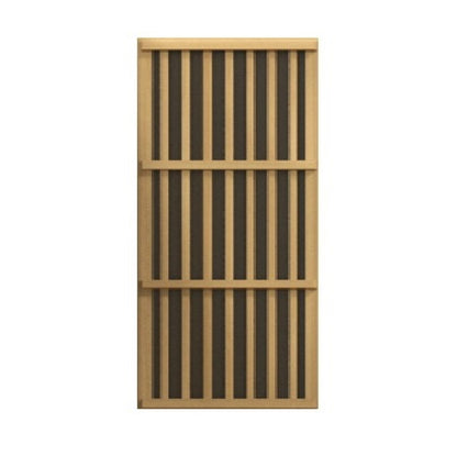 Maxxus K356-01-ZF 3-Person Corner Near-Zero EMF Far Infrared Sauna – Hemlock — infrared heater detail