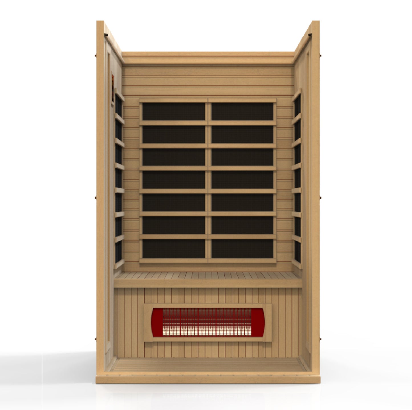 Maxxus MX-LS2-01 2-Person Low EMF Far Infrared Sauna – product and feature image 6 of 9