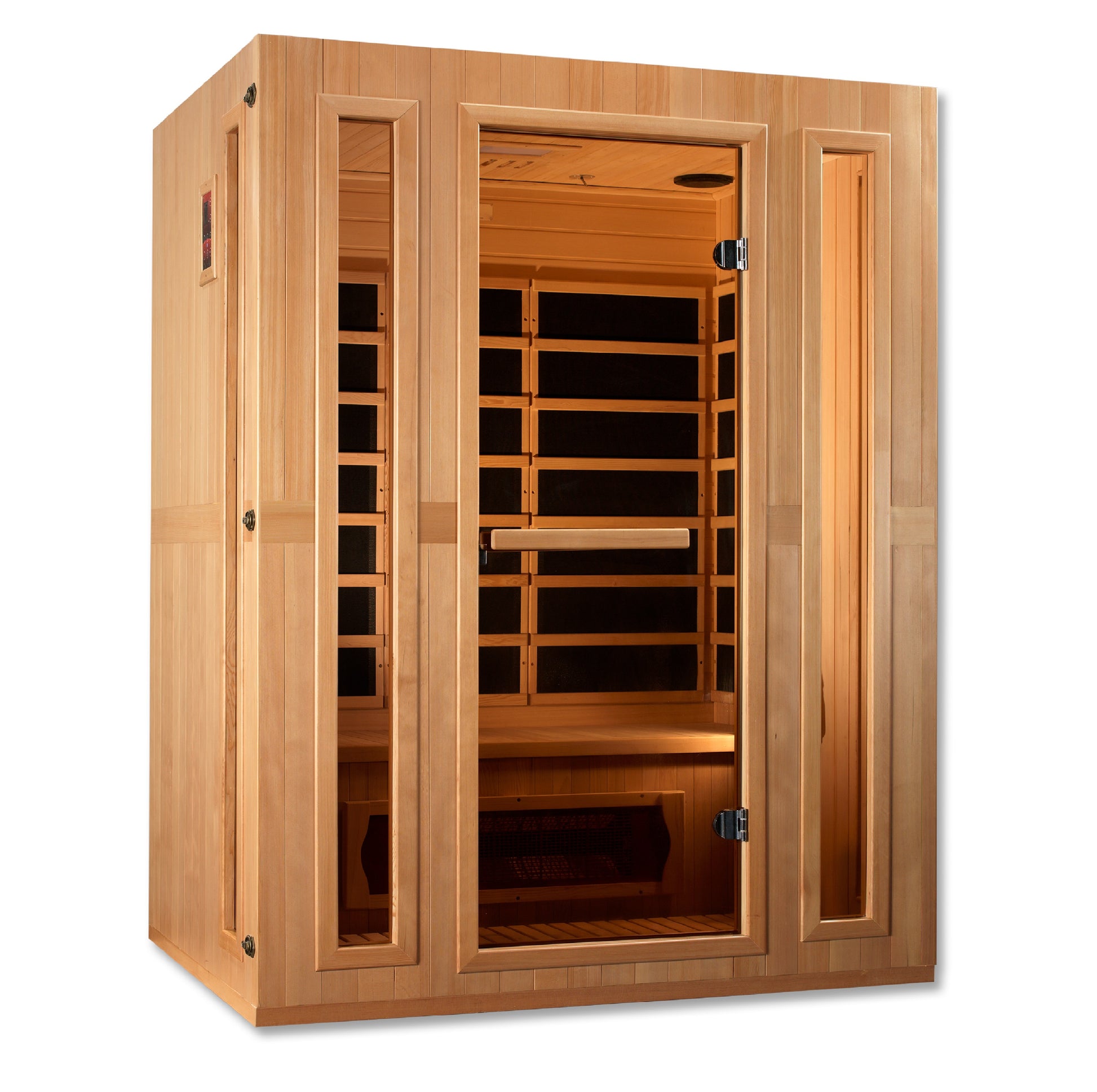 Maxxus MX-LS3-01 3-Person Low EMF Far Infrared Sauna – product and feature image 2 of 9