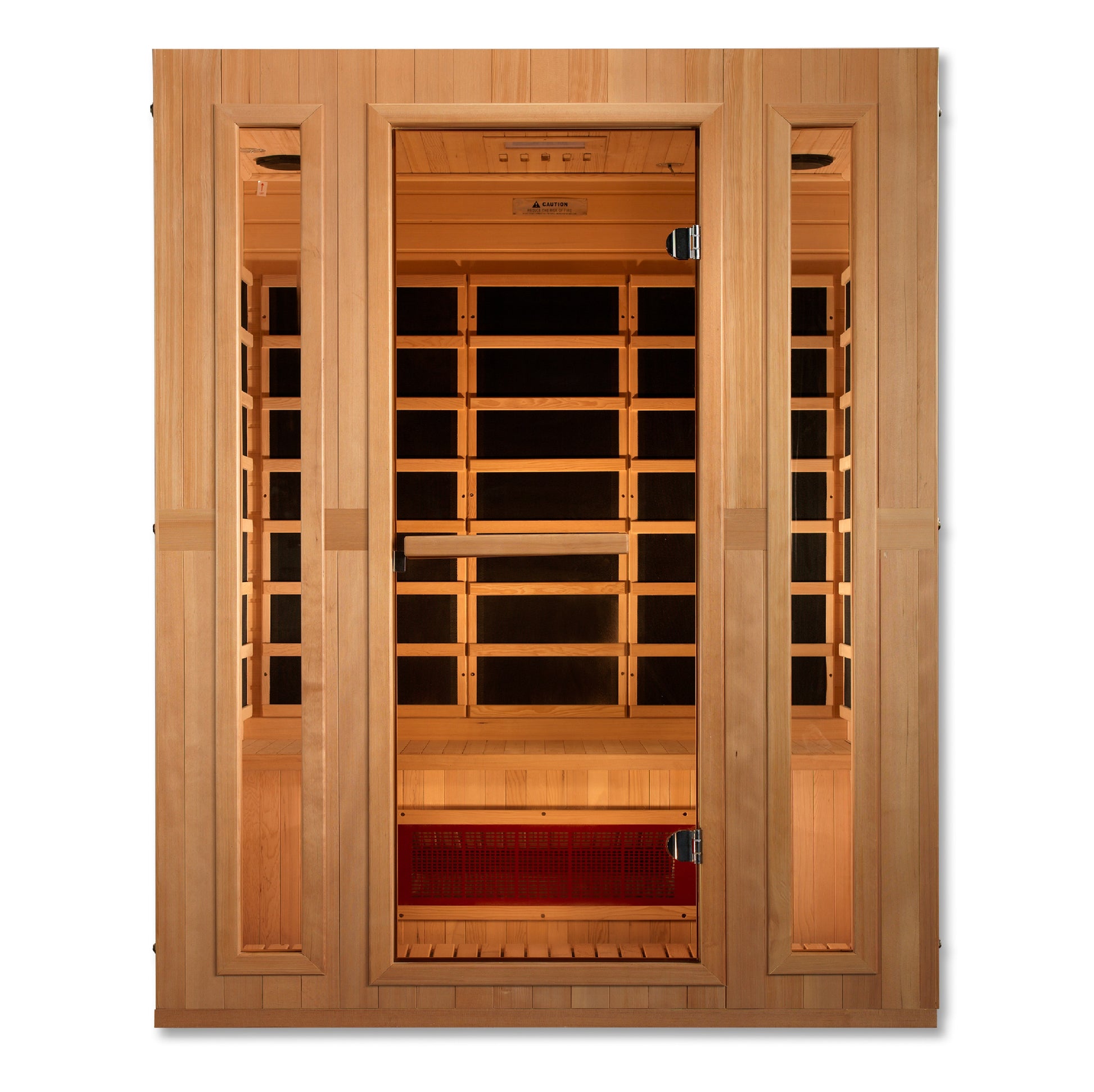 Maxxus MX-LS3-01 3-Person Low EMF Far Infrared Sauna – product and feature image 3 of 9