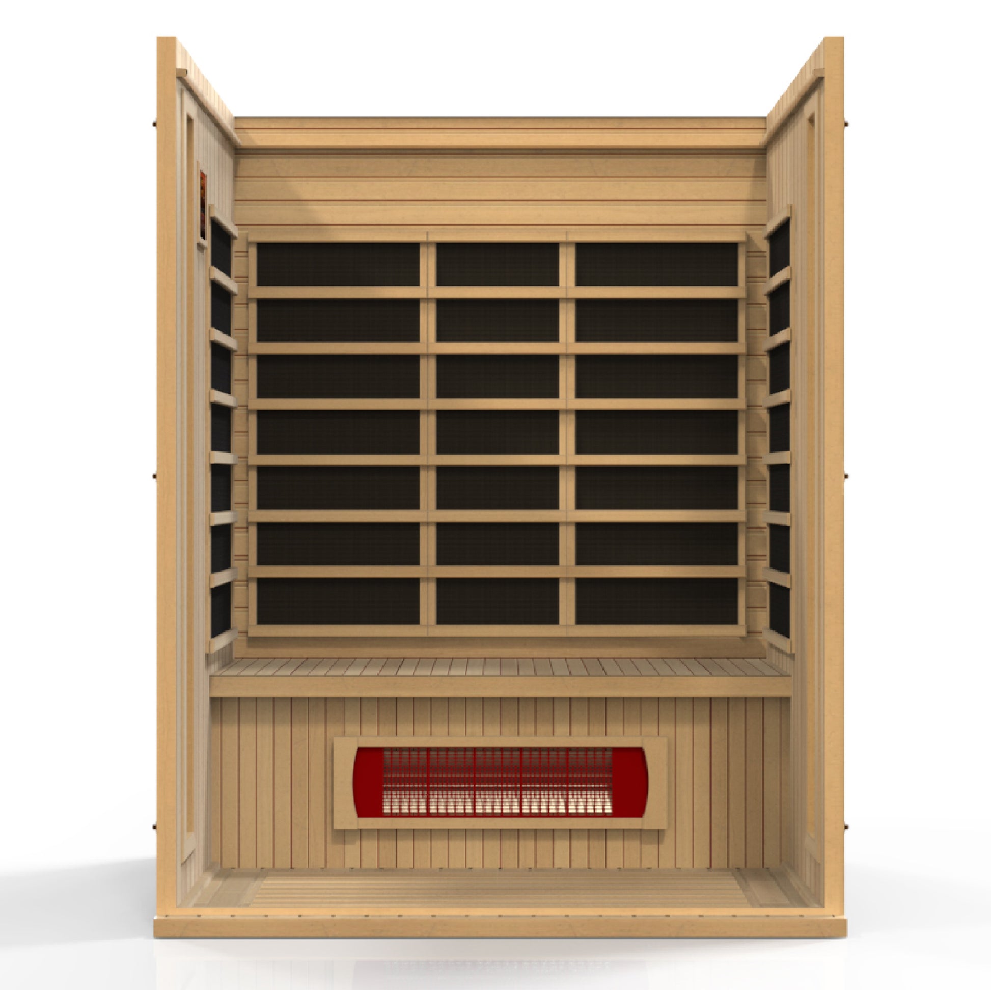 Maxxus MX-LS3-01 3-Person Low EMF Far Infrared Sauna – product and feature image 6 of 9