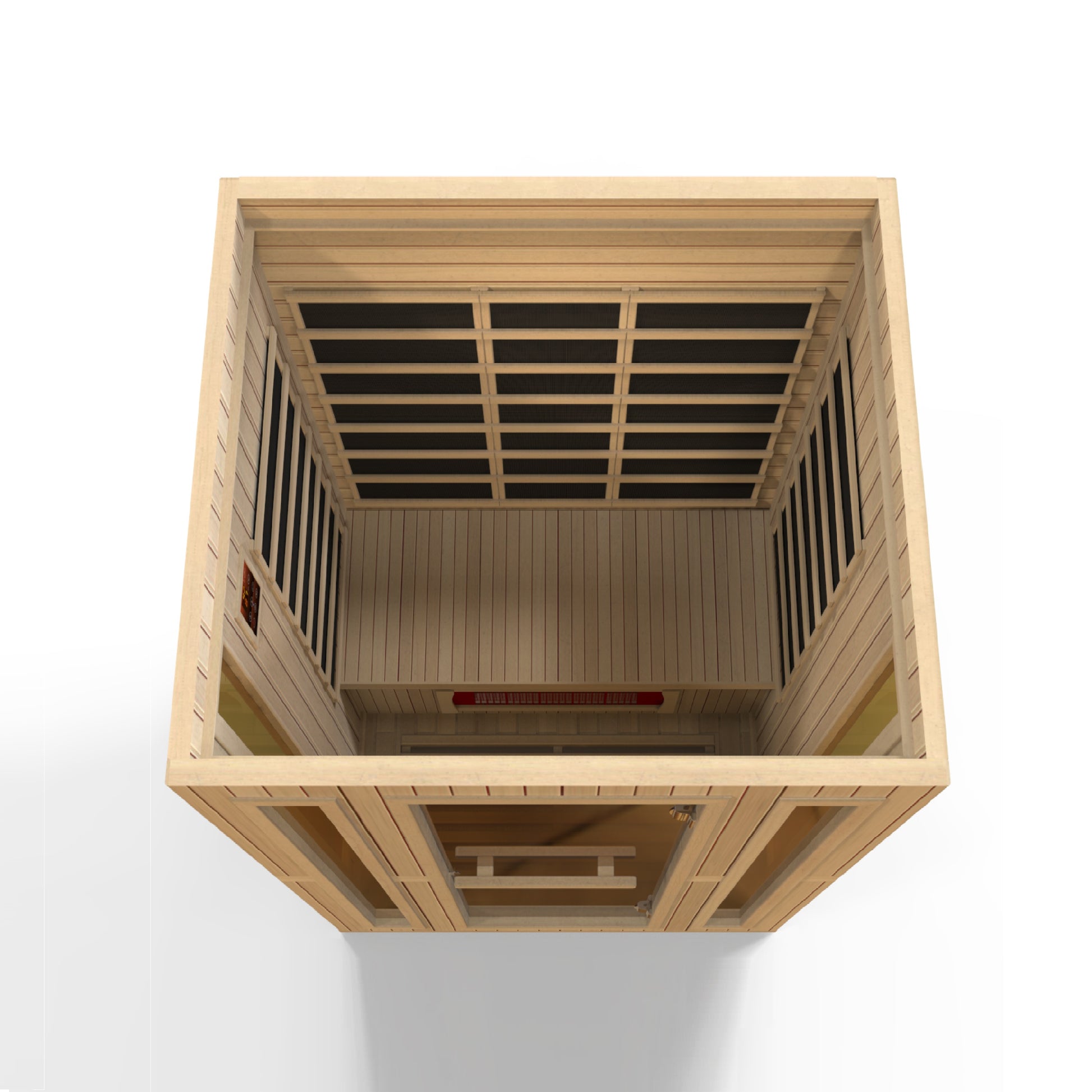 Maxxus MX-LS3-01 3-Person Low EMF Far Infrared Sauna – product and feature image 8 of 9