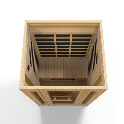 Maxxus MX-LS3-01 3-Person Low EMF Far Infrared Sauna – product and feature image 8 of 9