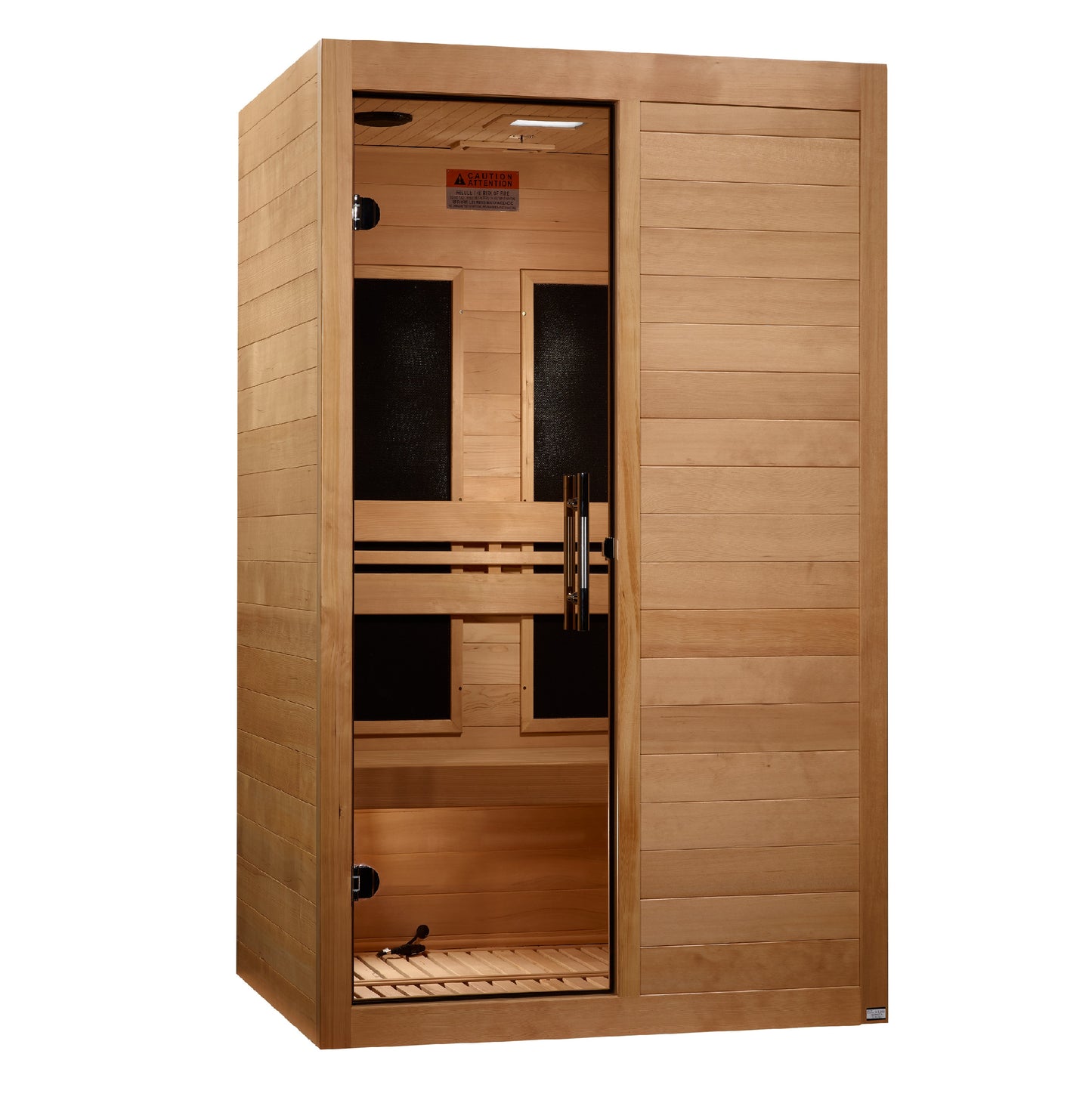 Golden Designs Maxxus S-Line Elite 2-Person Ultra-Low EMF FAR Infrared Sauna