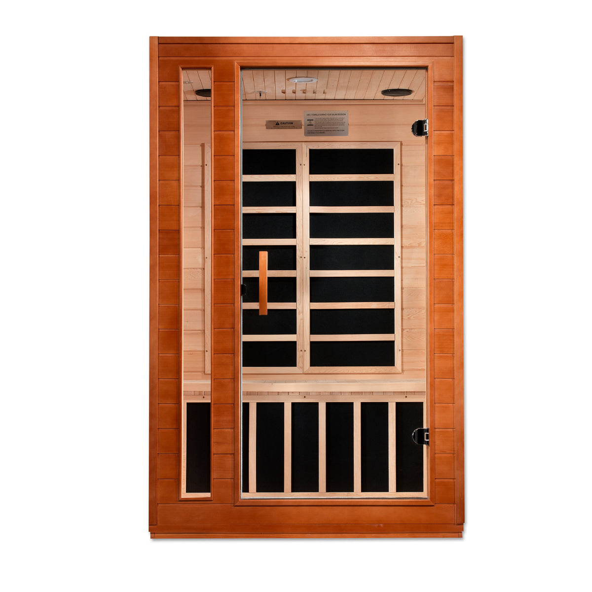 6203-01 Elite Cardoba 2 Person Ultra Low EMF FAR Infrared Sauna — image 1