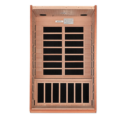 6203-01 Elite Cardoba 2 Person Ultra Low EMF FAR Infrared Sauna — image 4