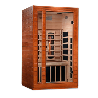 6203-02 FS Cardoba 2 Person Full Spectrum Infrared Sauna - Canadian Hemlock — image 3