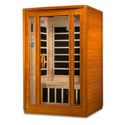 6206-01 Elite San Marino Ultra LOW EMF 2 Person Sauna — image 1
