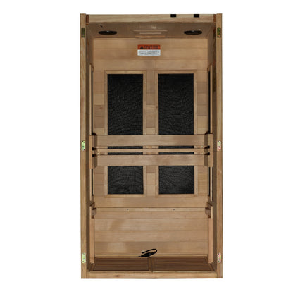 Golden Designs Maxxus S-Line 1-Person Low EMF FAR Infrared Sauna — product image 4