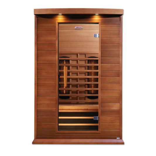 Golden Designs Maxxus 2-Person Full-Spectrum Infrared Sauna - Canadian Red Cedar — product image 3