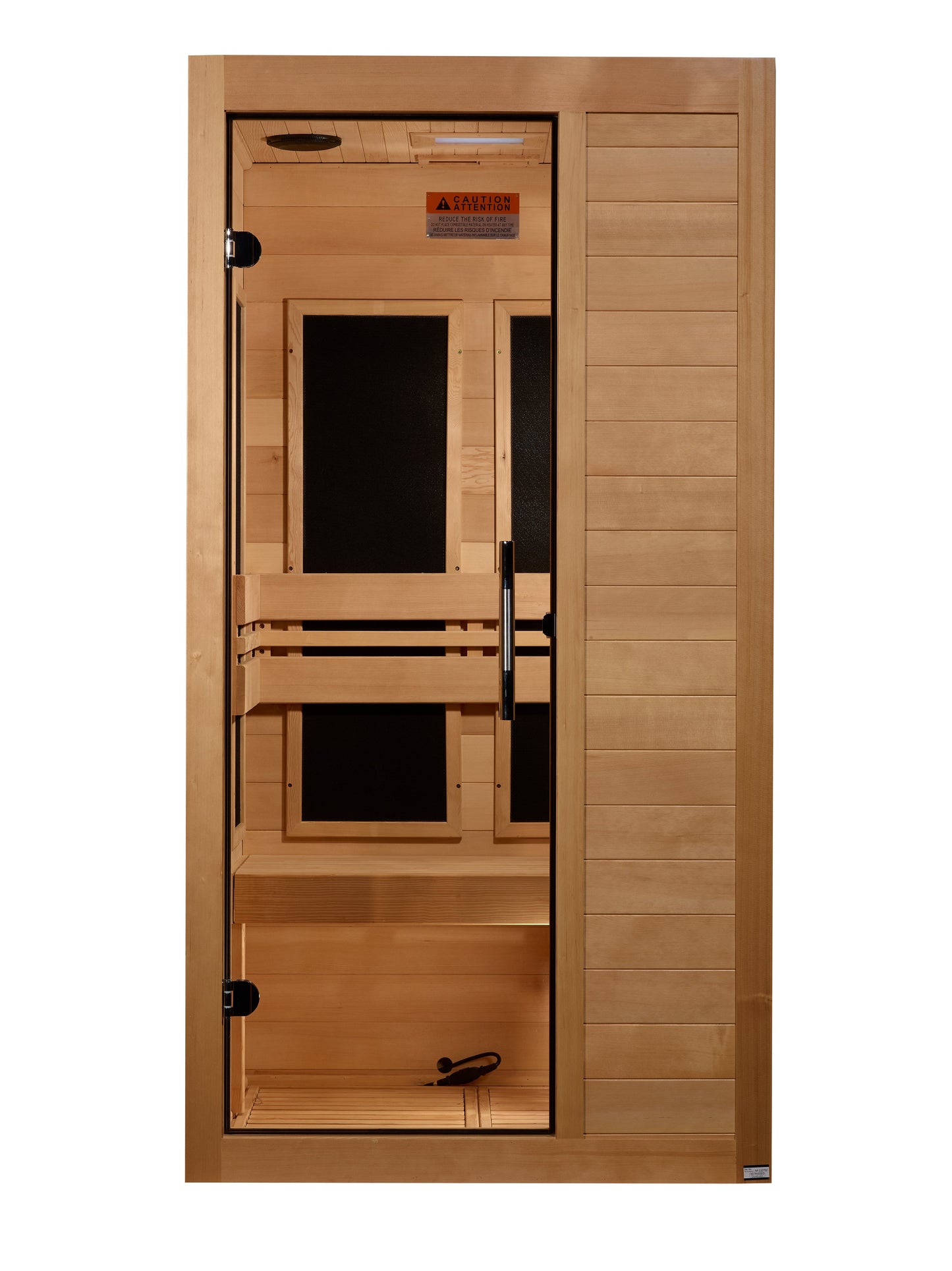 Golden Designs Maxxus S-Line 1-Person Low EMF FAR Infrared Sauna — product image 1