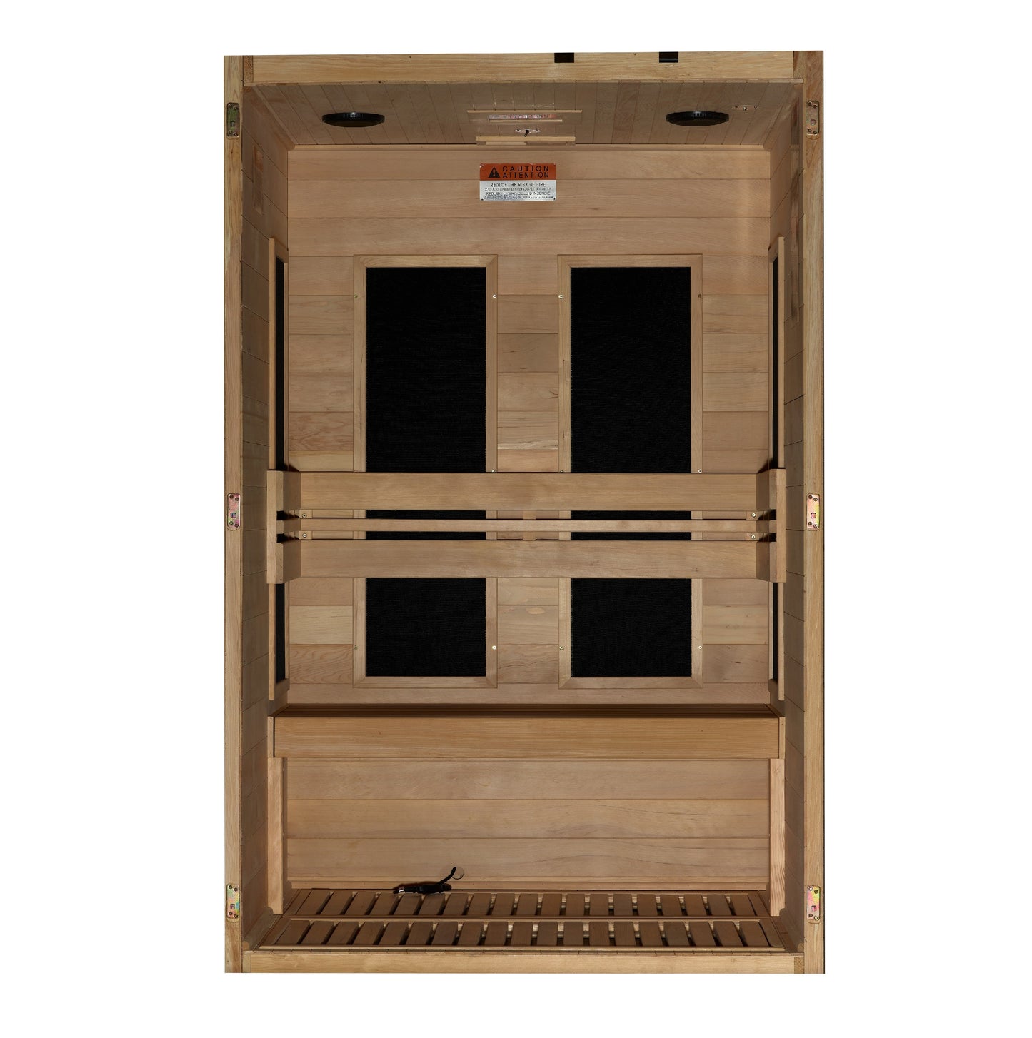 Golden Designs Maxxus S-Line 2-Person Low EMF FAR Infrared Sauna — product image 5