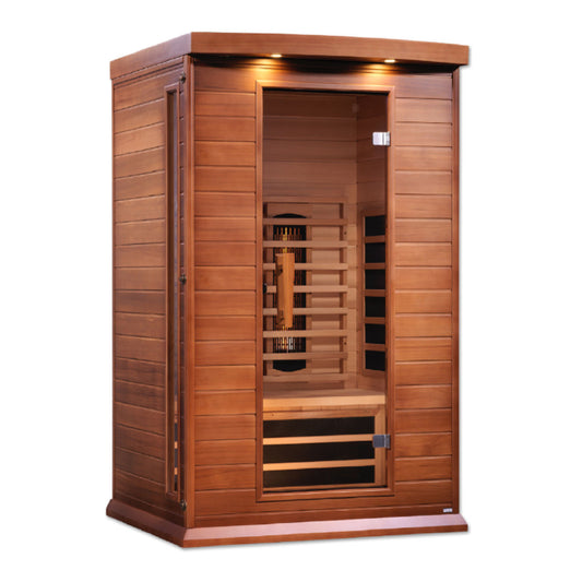 Golden Designs Maxxus 2-Person Full-Spectrum Infrared Sauna - Canadian Red Cedar — product image 4