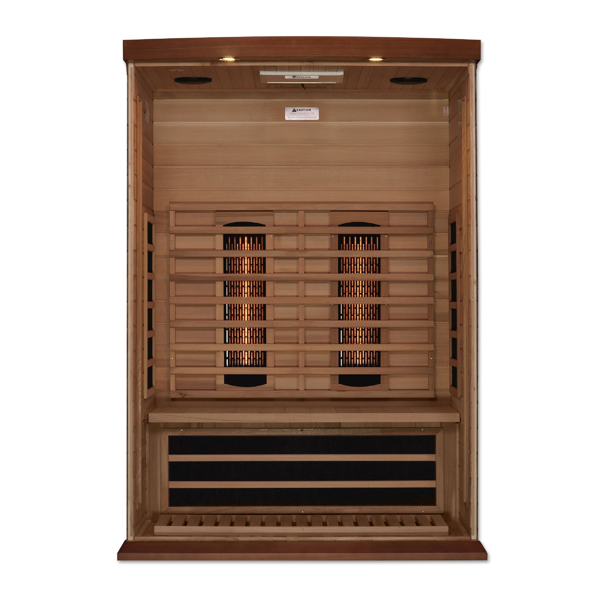 Golden Designs Maxxus 2-Person Full-Spectrum Infrared Sauna - Canadian Red Cedar — product image 6
