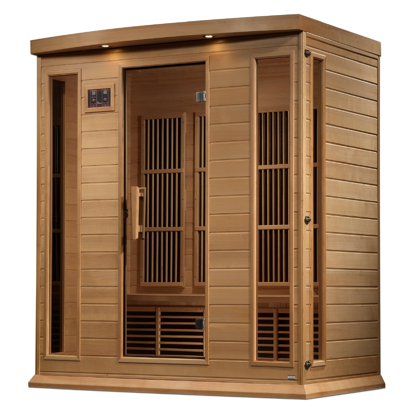Golden Designs Maxxus 4-Person Near-Zero EMF FAR Infrared Sauna - Canadian Hemlock — product image 3