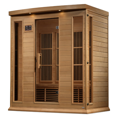 Golden Designs Maxxus 4-Person Near-Zero EMF FAR Infrared Sauna - Canadian Hemlock — product image 3
